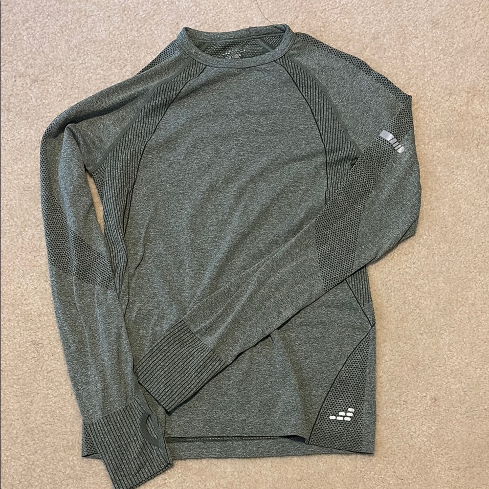 bcg Green Crewneck Athletic Sweater